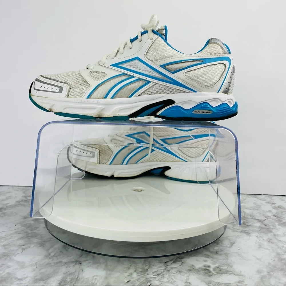 Reebok DMX Ride Sneakers Womens 10 Blue White Athletic‎ Running Shoes 103370662
